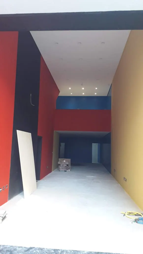 Pintura de hall comercial — Almeida Reis